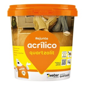 REJUNTE ACRILICO | 1kg | CINZA OUTONO | QUARTZOLIT