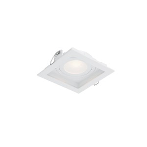 SPOT | 81010 | EMBUTIR P/1 LAP. PAR20 RECUADO QUAD. | BRANCO | CLICK INJET