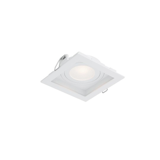 SPOT | 81010 | EMBUTIR P/1 LAP. PAR20 RECUADO QUAD. | BRANCO | CLICK INJET
