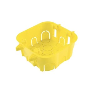 CAIXA LUZ 4x4 DRYWALL | EMBUTIR | AMARELO | TRAMONTINA