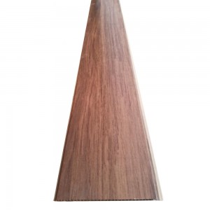 Teto Vinílico Wood Teca Castanho de PVC 200mmx08mm - Araforros