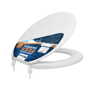 ASSENTO SANITARIO FLEX | UNIVERSAL | BRANCO | DUDA