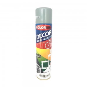 Spray Multiuso Decor Cinza 360ml Colorgin
