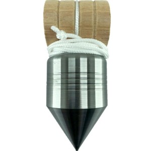 PRUMO DE CENTRO AÇO | 500gr | CROMADO | TOCHA