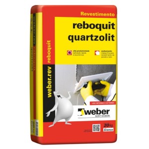REBOQUIT MASSA FINA INTERNA | 20kg | QUARTZOLIT