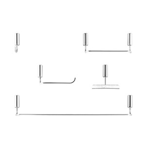 KIT ACESSORIOS IDEA 5 PCS | CROMADO | DOCOL