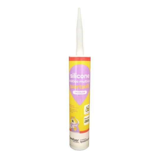 SILICONE ACETICO | 250grs | INCOLOR | QUARTZOLIT