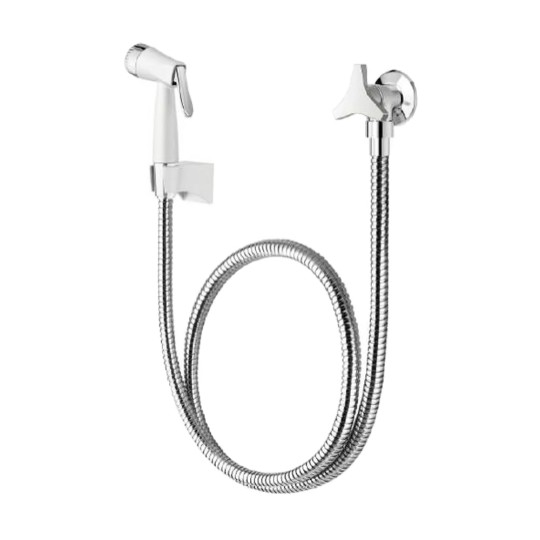 DUCHA HIGIENICA ACQUAJET | 2195-NGY | NOVA GYRO | DN15 | CROMADA | FABRIMAR