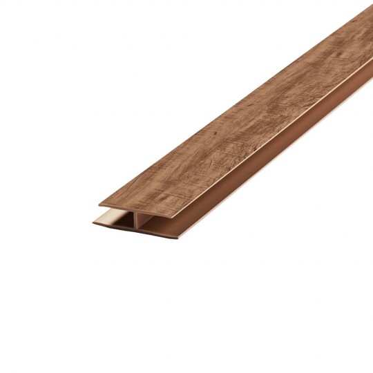Emenda Decor Wood Teca Castanho 0.8mm com 6 metros Araforros