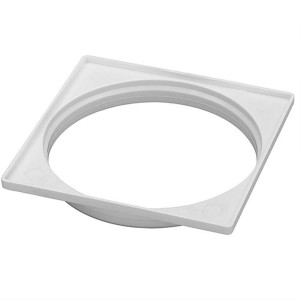 PORTA GRELHA QUADRADO | 150mm | BRANCO | TIGRE
