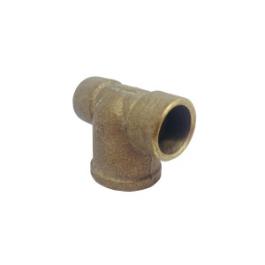 TE 90° ROSCA INTERNA BRONZE | 15x1/2x15 | 712 | ELUMA
