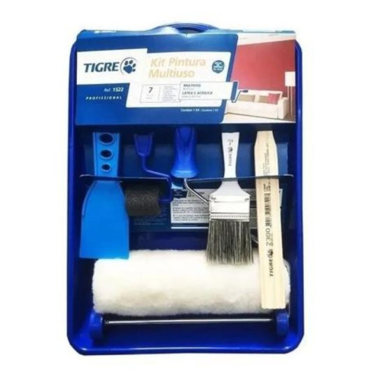 KIT PINTE FACIL COM 7 PECAS | 1522 | TIGRE