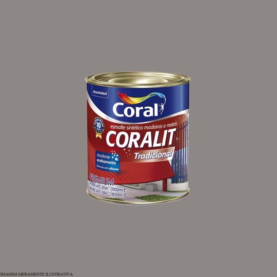 CORALIT ULTRA RESISTENCIA | ALTO BRILHO | ALUMINIO | 0.9L | CORAL