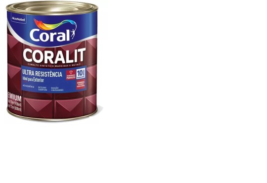 CORALIT ULTRA RESISTENCIA | ALTO BRILHO | BRANCO | 0.9L | CORAL