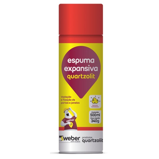 ESPUMA EXPANSIVA ANCHORFOAM | BISNAGA 500ml | QUARTZOLIT