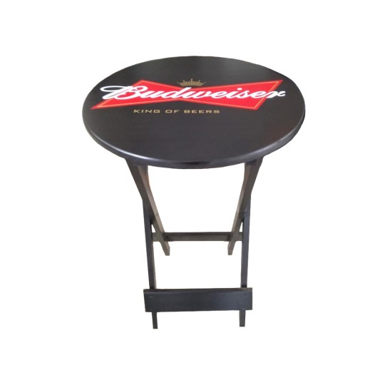 MESA DOBRAVEL | BISTRO | BUDWEISER | 55 | IMBUIA PRETO | FIMAP
