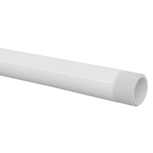 TUBO ROSCAVEL BRANCO | 1.1/2 | COM 6m | TIGRE