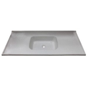 PIA PARA COZINHA | 120x50 | CINZA CLARO | A.J RORATO
