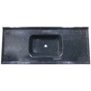 PIAPARA COZINHA | 120x50 | PRETO | A.J RORATO