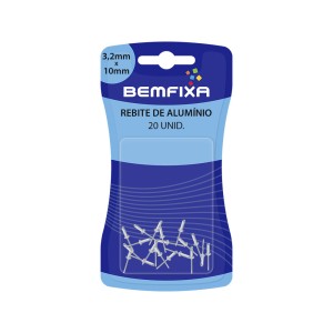 REBITE ALUMINIO | 3.2x10mm | BEMFIXA