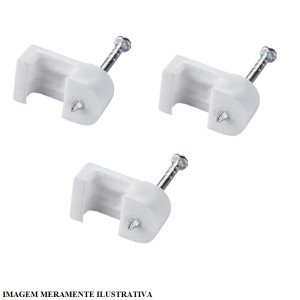 FIXA FIO PARALELO | N2 | BRANCO | BEMFIXA