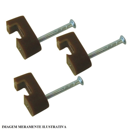 FIXA FIO PARALELO | N2 | MARROM | BEMFIXA