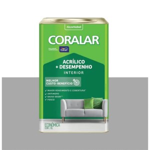 CORALAR ACRILICO + DESEMPENHO | DIA NUBLADO | 18L | CORAL