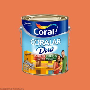 CORALAR ACRILICO + RESISTENTE | LARANJA MARACATU | 3.6L | CORAL