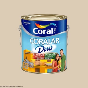 CORALAR ACRILICO + RESISTENTE | AREIA | 3.6L | CORAL