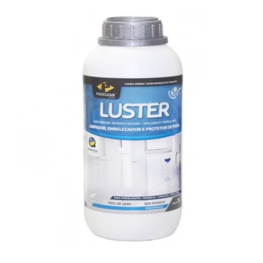 LIMPADOR EMBELEZADOR E PROTETOR DE PISOS LUSTER 1L | PISOCLEAN