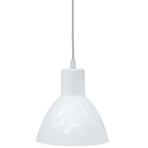 PENDENTE TD 622/1 | P/1LAMP | E-27 | BRANCO | TASCHIBRA