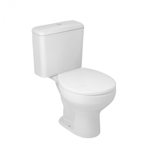 CONJ BACIA COM CAIXA ACOPLADA ECOFLUSH PLUS 3/6L | FLAMINGO | BRANCO | INCEPA / ROCA