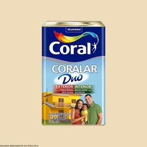 CORALAR ACRILICO + RESISTENTE | MARFIM | 18.0L | CORAL