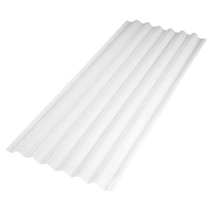 TELHA TRANSLUCIDA PRFV | 2.44x110 | INCOLOR | ONDAFORT | AFORT