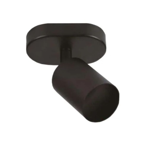 SPOT SOBREPOR | SS-7821 | GU10 1xMR16 | ALUMINIO PRETO | ASTRALED