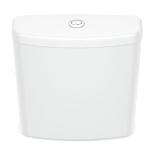 THEMA | CAIXA M | P/ACOPLAR | 3/6lts | BRANCO | ROCA