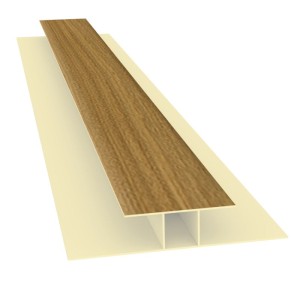EMENDA REVID MADEIRA PAINEL RIPADO FOSCO | 0039.255 | COM 3mt | RIPADO | PLASBIL