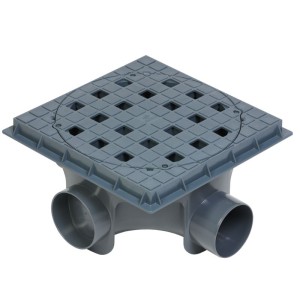 CAIXA COLETORA DE AGUA PLUVIAL | 300x200x100mm | KRONA