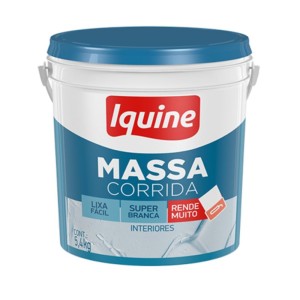 MASSA CORRIDA | BRANCO | BD 5.4kg | IQUINE