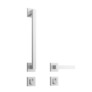 FECHADURA EXTERNA | ESPELHO INOX | RQ2 | HOME IX30 | PUXADOR MAQ55 | CIL.68mm | STAM