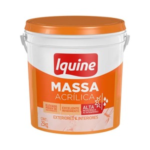 MASSA ACRILICA | BRANCO | BD 25kg | IQUINE