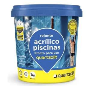 REJUNTE ACRILICO PARA PISCINAS | 1kg | BRANCO | QUARTZOLIT