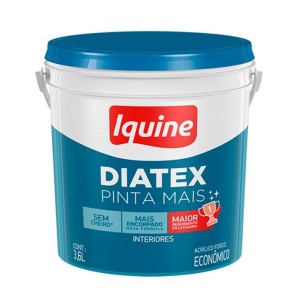 DIATEX | PINTA MAIS | BRANCO NEVE | 3.6L | IQUINE