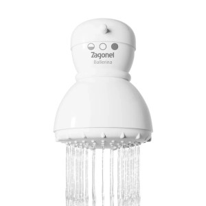 CHUVEIRO BALLERINA 3T | 5350W 220V | BRANCO | ZAGONEL | NANE