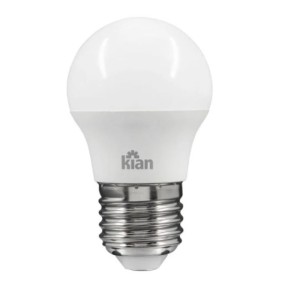 LAMPADA LED | 14500 | BOLINHA | 4.8W | 3.0K | E27 | BIVOLT | KIAN