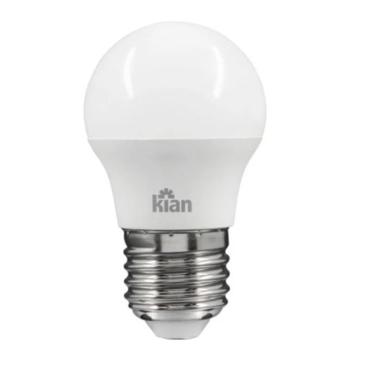 LAMPADA LED | 14500 | BOLINHA | 4.8W | 3.0K | E27 | BIVOLT | KIAN