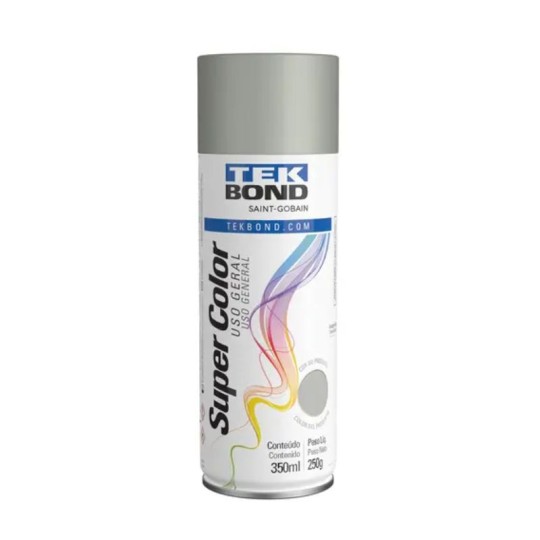 SPRAY SUPER COLOR | 350ml | ALUMINIO | TEKBOND