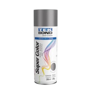 SPRAY SUPER COLOR | 350ml | GRAFITE BRILHANTE| TEKBOND