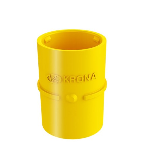 LUVA PRESSAO ELETRODUTO | 25 | AMARELO | KRONA