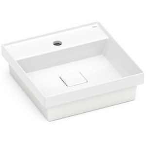 CUBA SOBREPOR | C/MESA | TERRA | T11 | 40x40 | BRANCO | ROCA